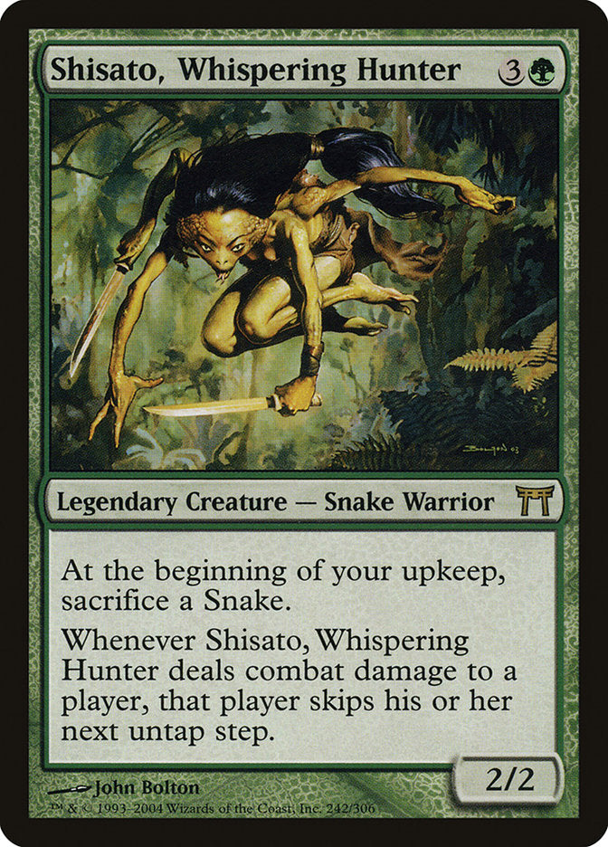 Shisato, Whispering Hunter [Champions of Kamigawa] - Devastation Store | Devastation Store