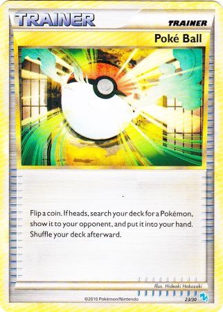 Poke Ball (23/30) [HeartGold & SoulSilver: Trainer Kit - Gyarados] | Devastation Store