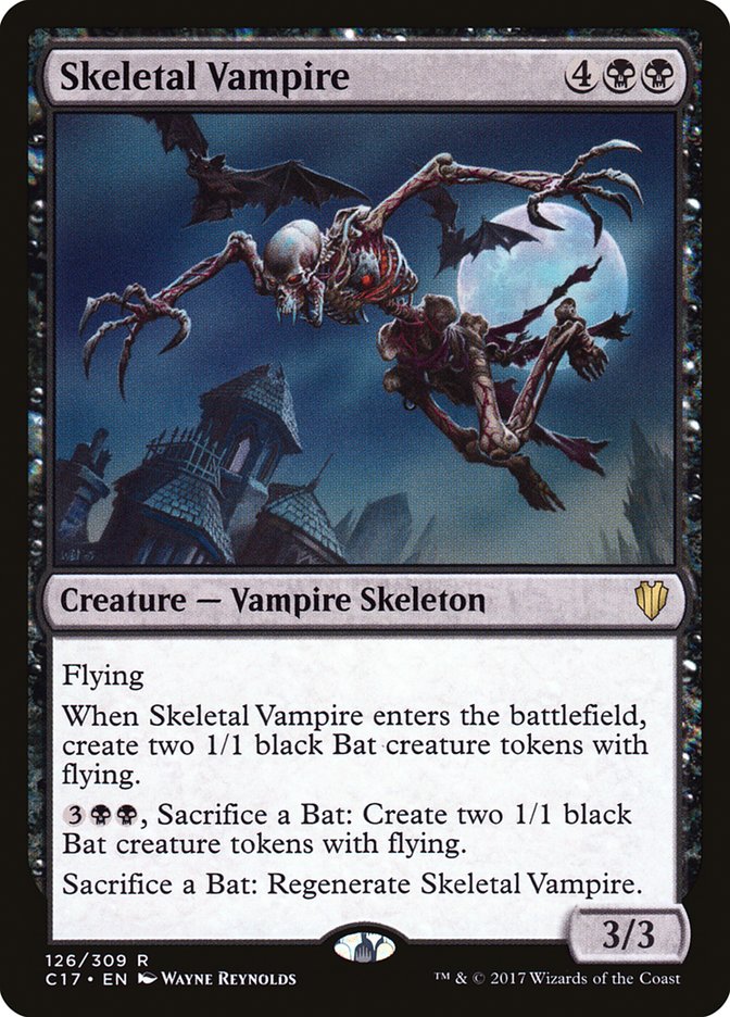 Skeletal Vampire [Commander 2017] - Devastation Store | Devastation Store