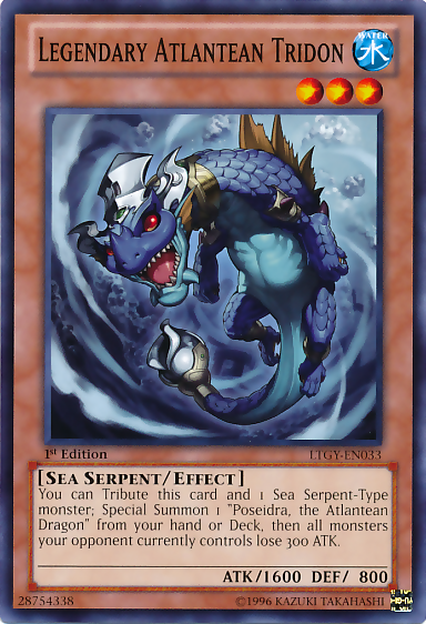 Legendary Atlantean Tridon [LTGY-EN033] Common | Devastation Store