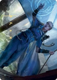 Inga Rune-Eyes Art Card (Gold-Stamped Signature) [Kaldheim: Art Series] | Devastation Store