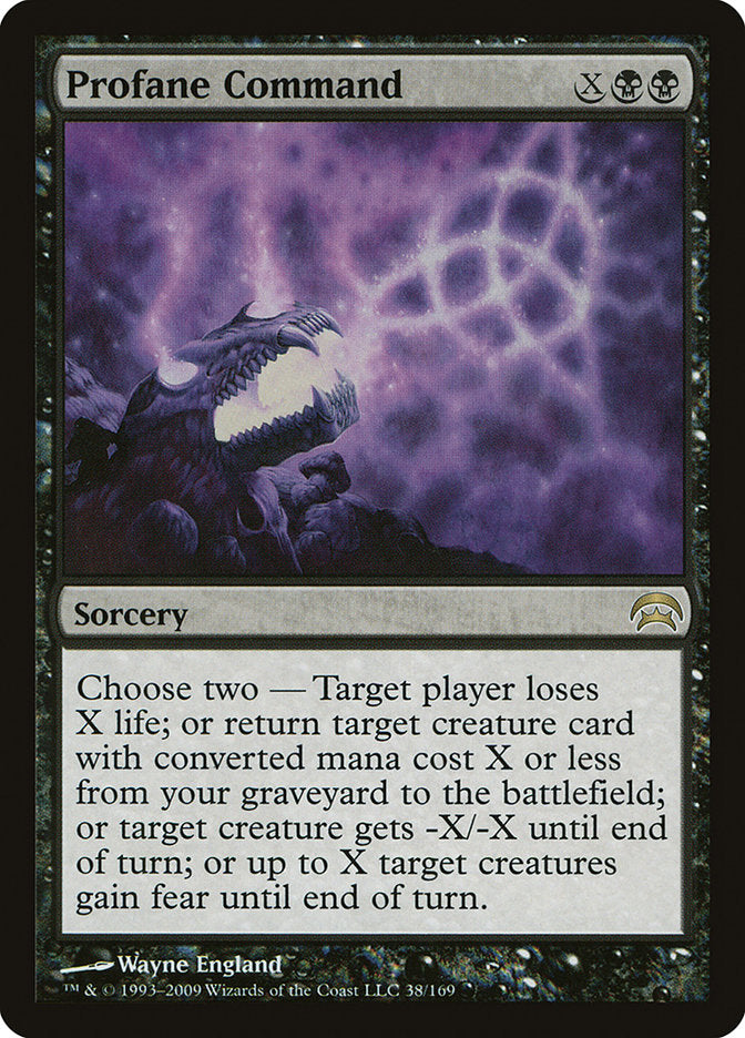 Profane Command [Planechase] | Devastation Store