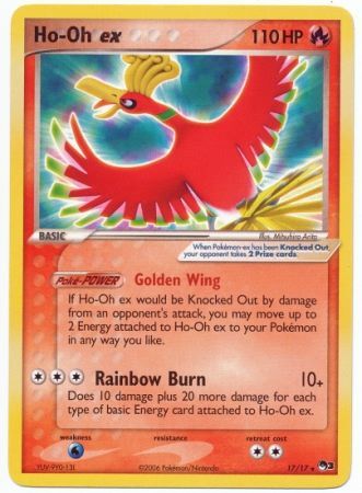 Ho-Oh ex (17/17) (Non-Holo) [POP Series 3] | Devastation Store