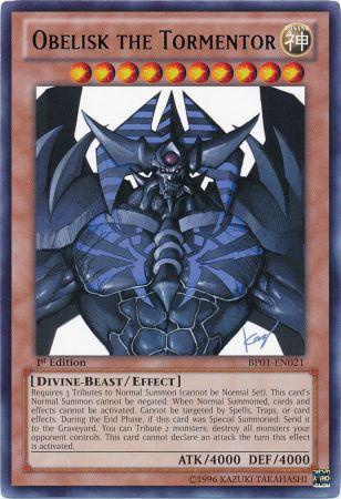 Obelisk the Tormentor [BP01-EN021] Rare | Devastation Store