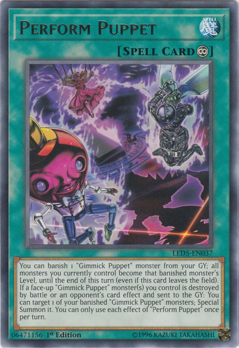 Perform Puppet [LED5-EN037] Rare | Devastation Store