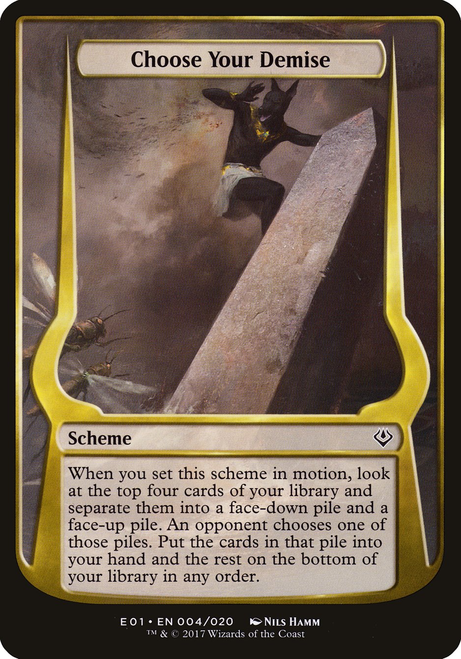 Choose Your Demise (Schemes) [Archenemy: Nicol Bolas Schemes] | Devastation Store