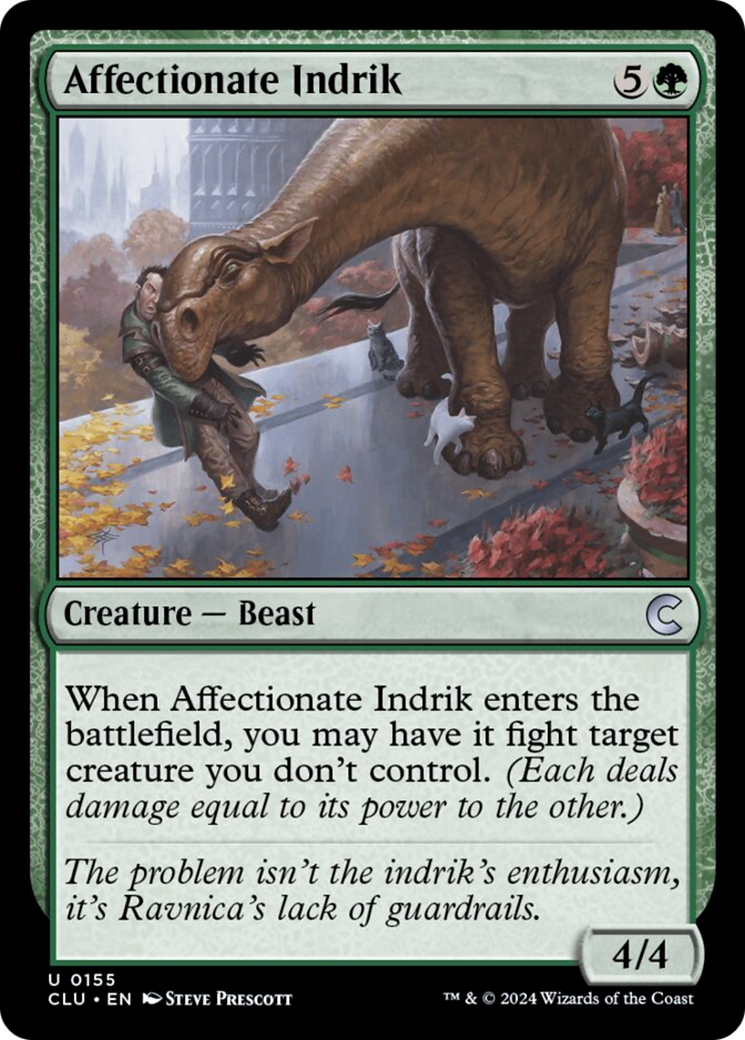 Affectionate Indrik [Ravnica: Clue Edition] | Devastation Store