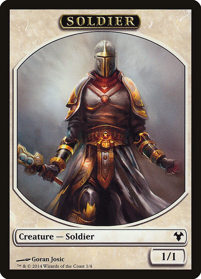 Soldier [Modern Event Deck 2014 Tokens] - Devastation Store | Devastation Store