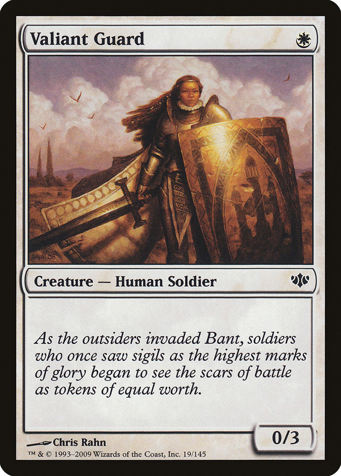 Valiant Guard [Conflux] - Devastation Store | Devastation Store
