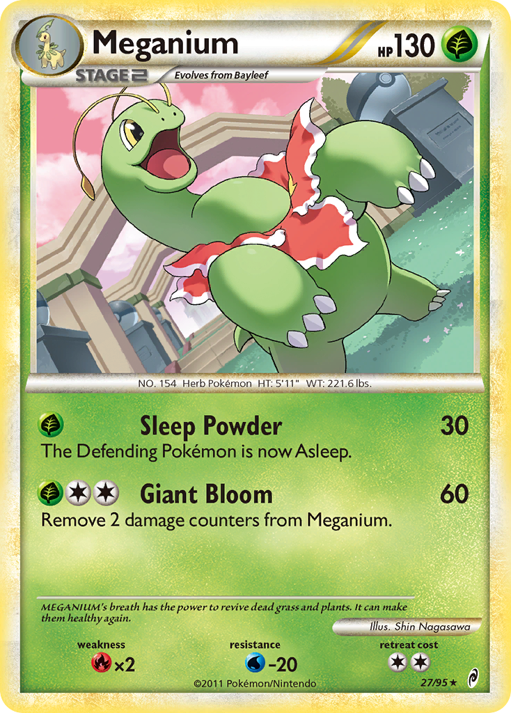 Meganium (27/95) [HeartGold & SoulSilver: Call of Legends] | Devastation Store