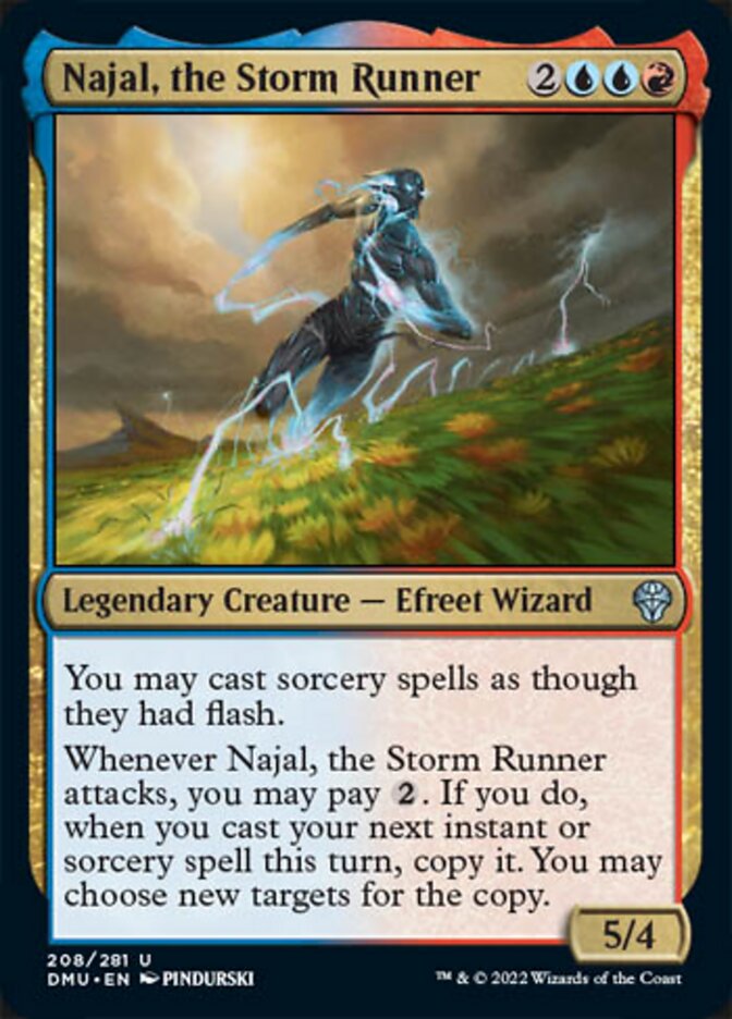 Najal, the Storm Runner [Dominaria United] | Devastation Store
