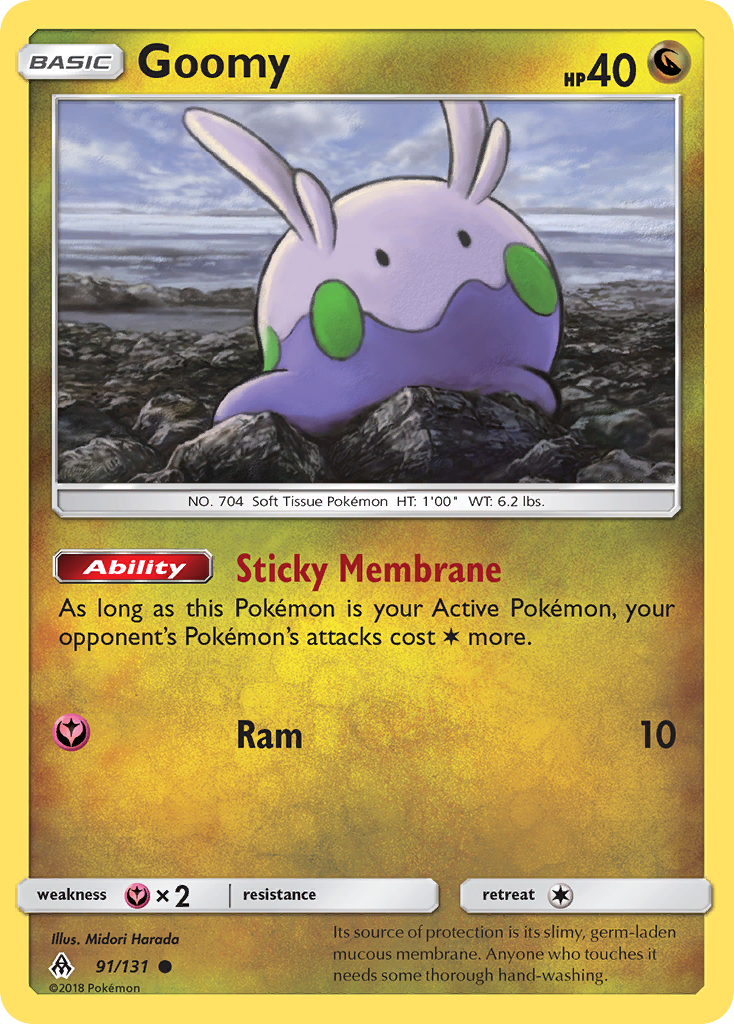 Goomy (91/131) [Sun & Moon: Forbidden Light] | Devastation Store