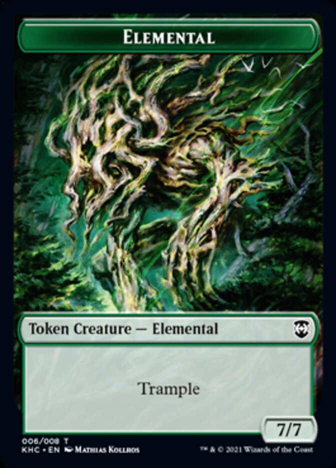 Elemental [Kaldheim Commander Tokens] | Devastation Store
