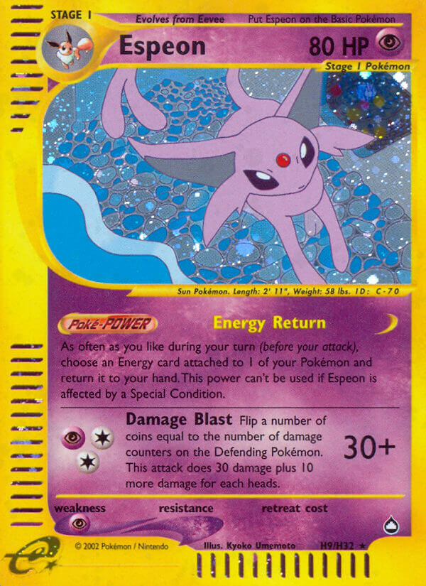 Espeon (H9/H32) [Aquapolis] | Devastation Store