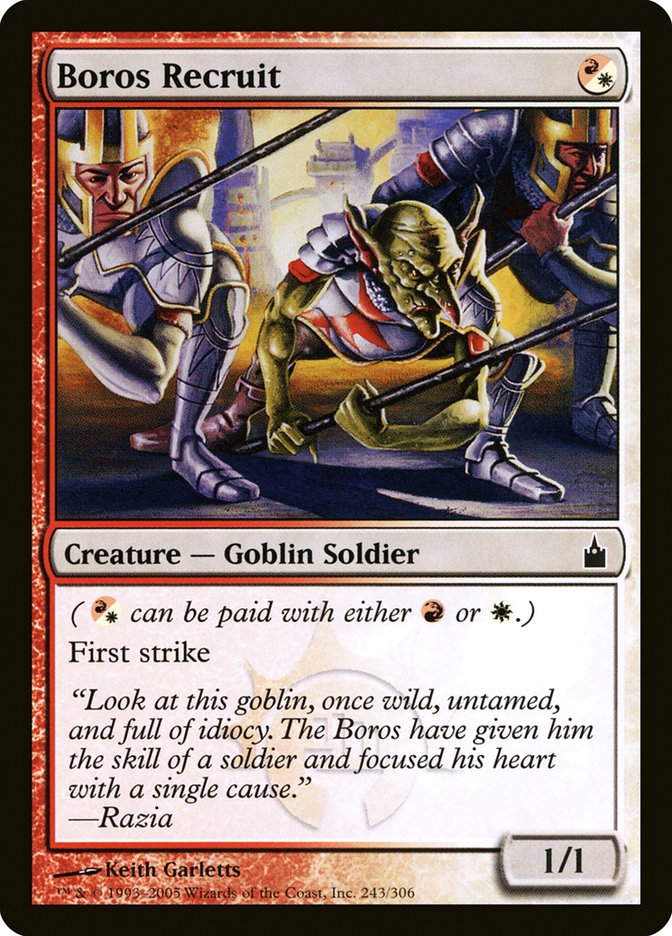 Boros Recruit [Ravnica: City of Guilds] - Devastation Store | Devastation Store