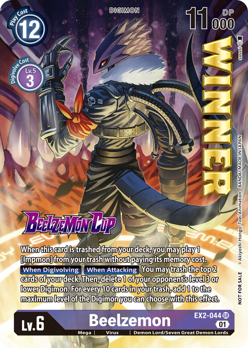 Beelzemon [EX2-044] (Beelzemon Cup Winner) [Starter Deck: Beelzemon Advanced Deck Set Promos] | Devastation Store