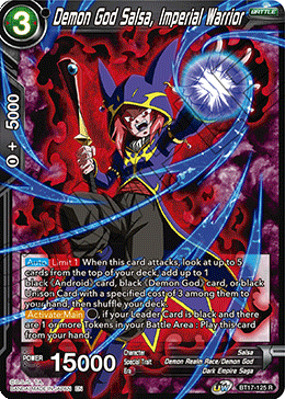 Demon God Salsa, Imperial Warrior (BT17-125) [Ultimate Squad] | Devastation Store