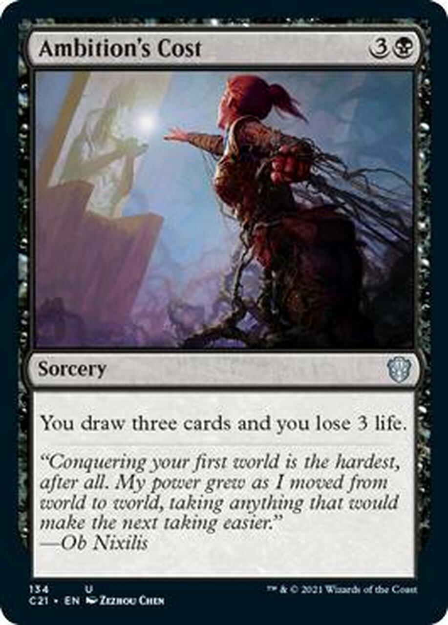 Ambition's Cost [Commander 2021] | Devastation Store