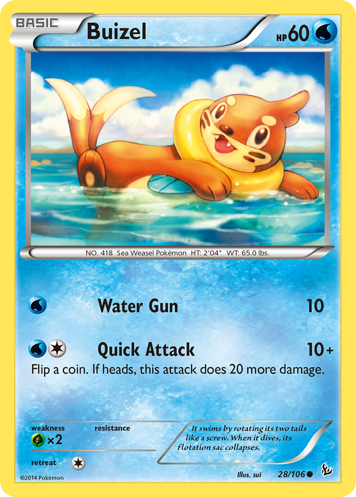 Buizel (28/106) [XY: Flashfire] | Devastation Store