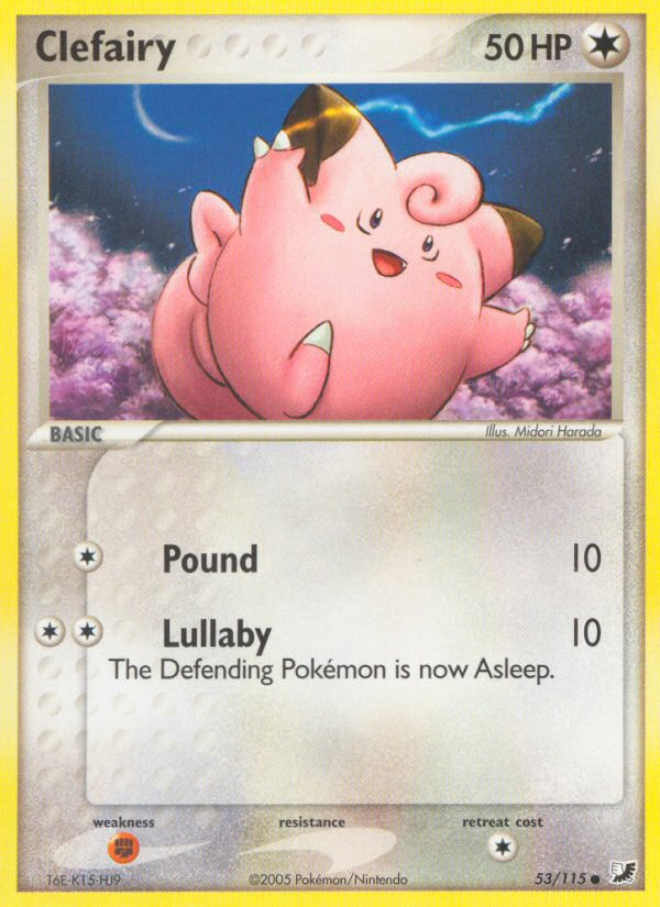 Clefairy (53/115) [EX: Unseen Forces] | Devastation Store