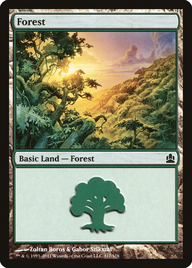 Forest (317) [Commander 2011] - Devastation Store | Devastation Store