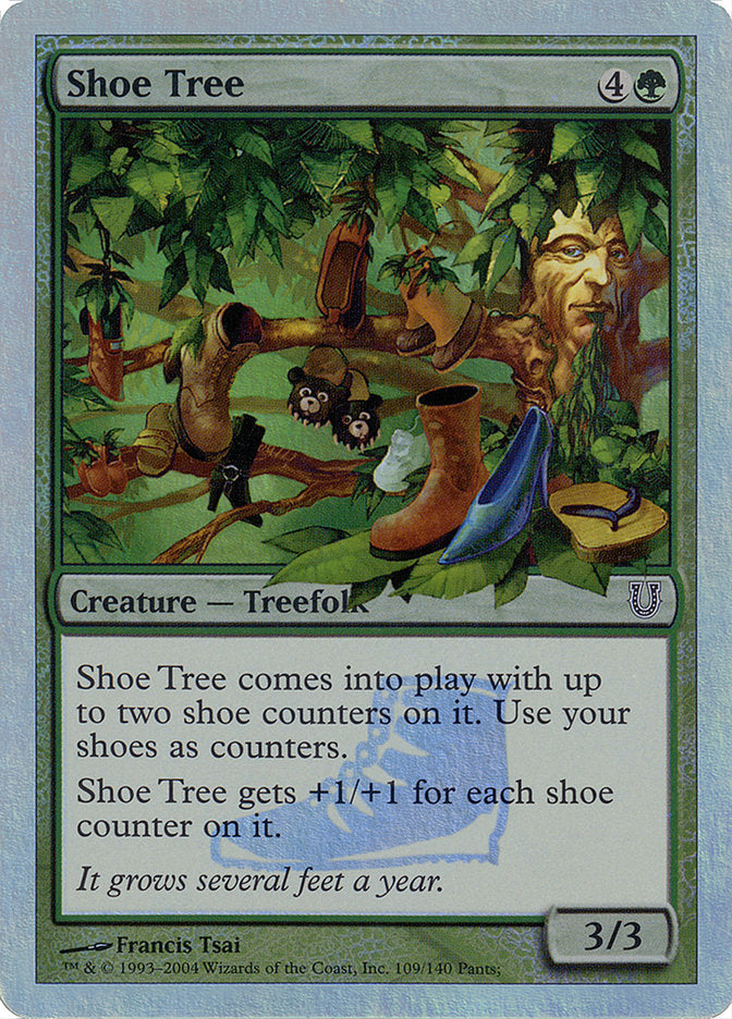 Shoe Tree (Alternate Foil) [Unhinged] - Devastation Store | Devastation Store