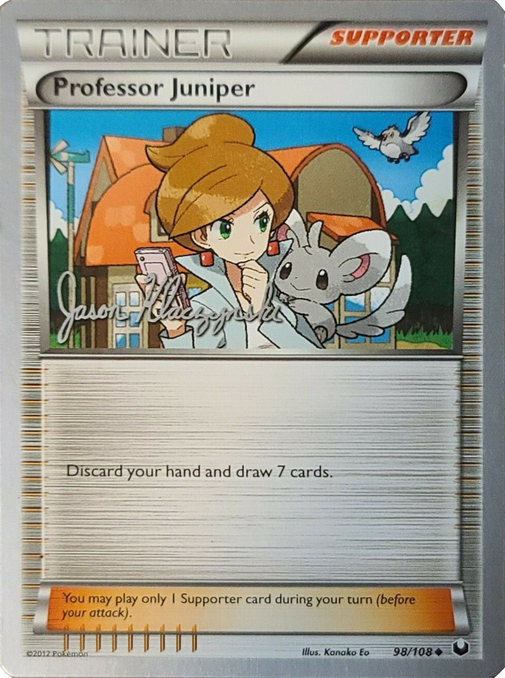 Professor Juniper (98/108) (Darkrai Deck - Jason Klaczynski) [World Championships 2013] | Devastation Store