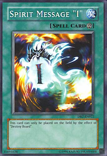 Spirit Message "I" [DB2-EN022] Common | Devastation Store