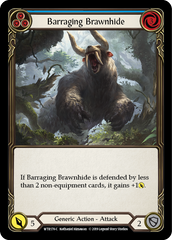 Barraging Brawnhide (Blue) [WTR178-C] Alpha Print Normal - Devastation Store | Devastation Store