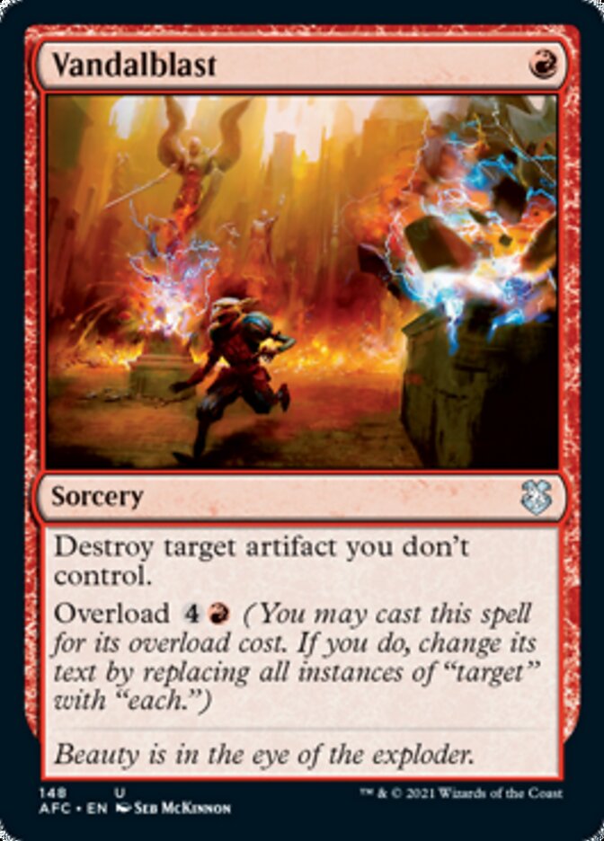 Vandalblast [Dungeons & Dragons: Adventures in the Forgotten Realms Commander] | Devastation Store