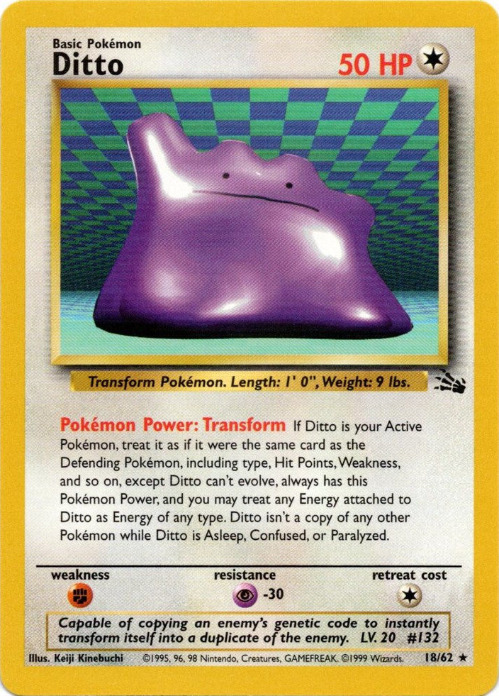 Ditto (18/62) [Fossil Unlimited] | Devastation Store