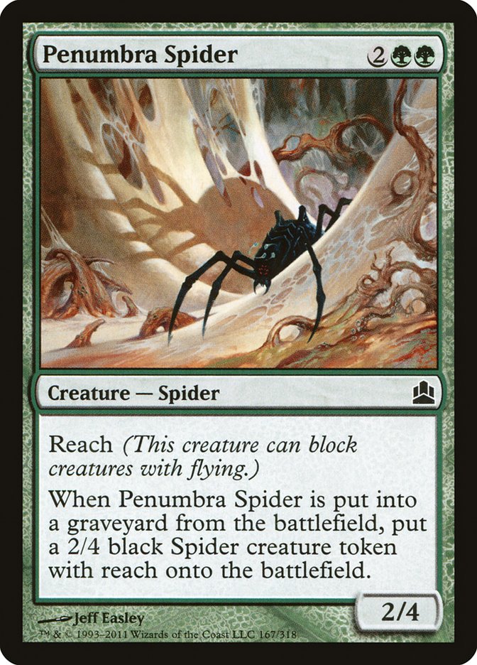 Penumbra Spider [Commander 2011] - Devastation Store | Devastation Store