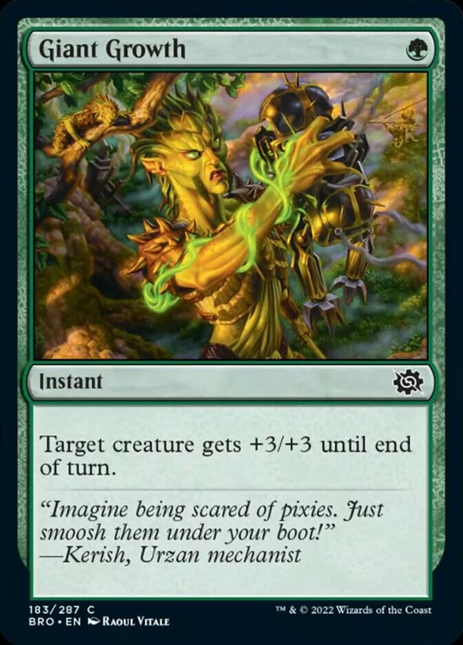 Giant Growth [The Brothers' War] | Devastation Store