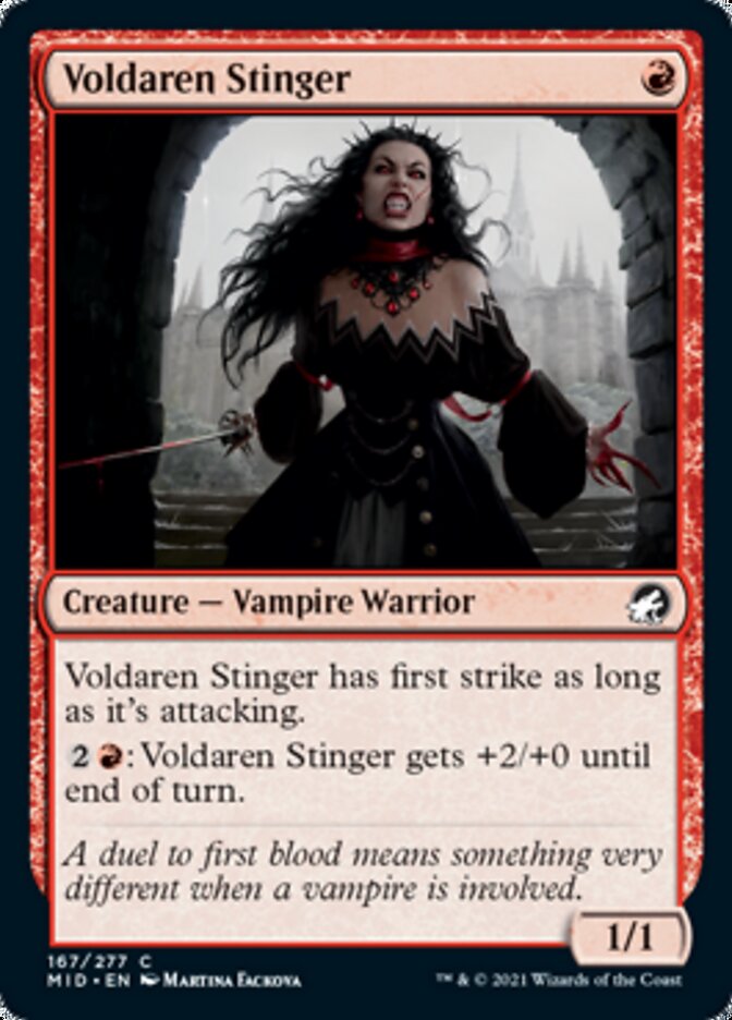 Voldaren Stinger [Innistrad: Midnight Hunt] | Devastation Store