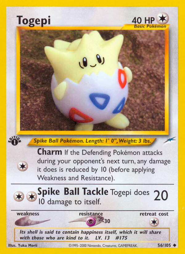 Togepi (56/105) [Neo Destiny 1st Edition] | Devastation Store