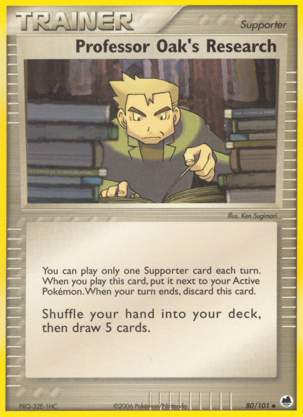 Professor Oak's Research (80/101) [EX: Dragon Frontiers] | Devastation Store