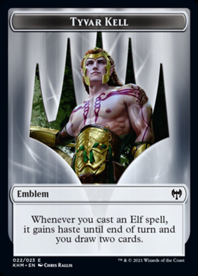Tyvar Kell Emblem [Kaldheim Tokens] | Devastation Store