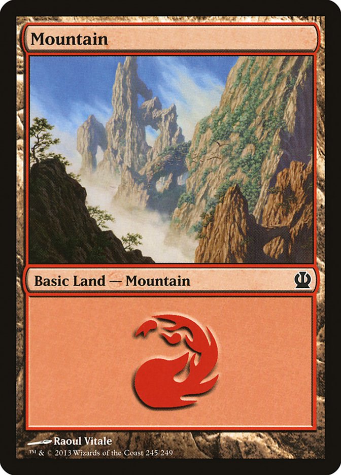 Mountain (245) [Theros] - Devastation Store | Devastation Store