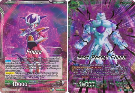 Frieza // Last Resort Frieza (Starter Deck Exclusive) (SD13-01) [Rise of the Unison Warrior] | Devastation Store