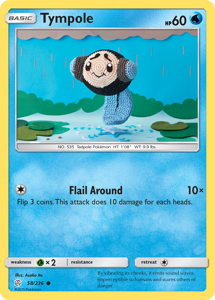 Tympole (58/236) [Sun & Moon: Cosmic Eclipse] | Devastation Store