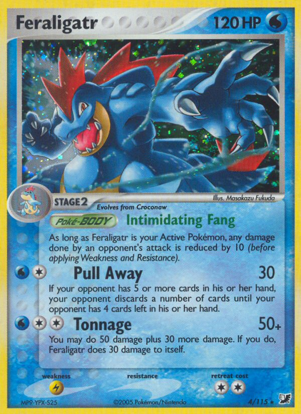 Feraligatr (4/115) [EX: Unseen Forces] | Devastation Store