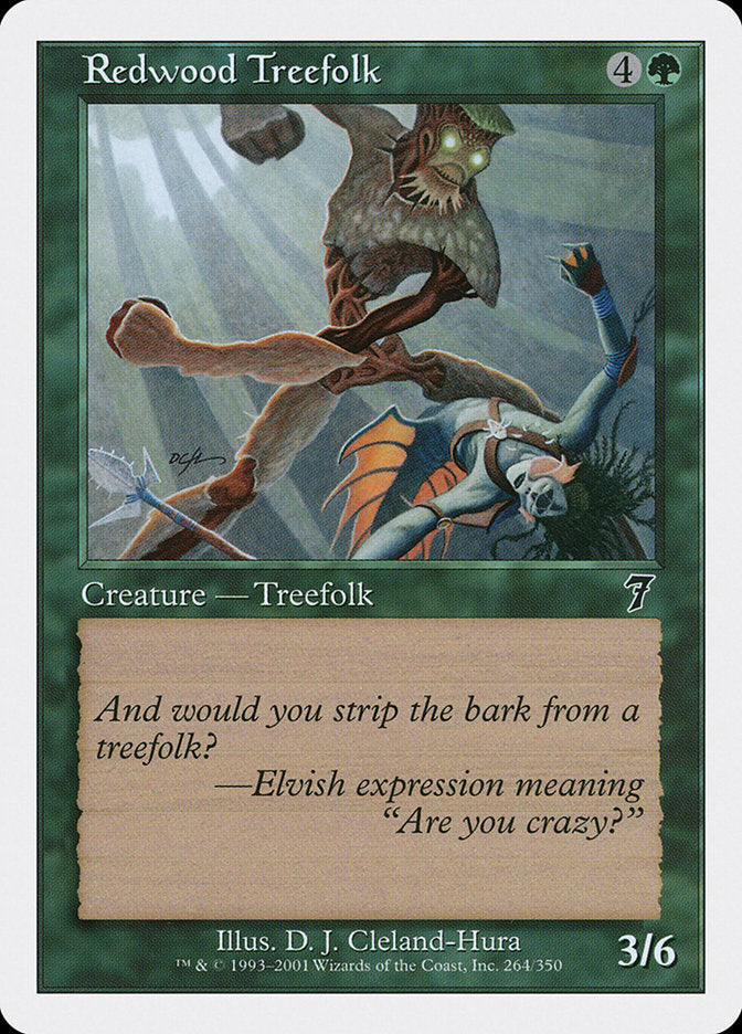 Redwood Treefolk [Seventh Edition] | Devastation Store