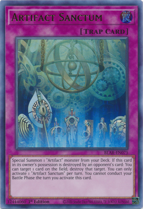 Artifact Sanctum [BLAR-EN075] Ultra Rare | Devastation Store