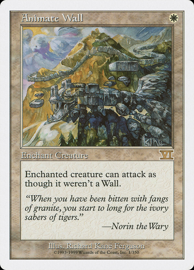 Animate Wall [Classic Sixth Edition] | Devastation Store