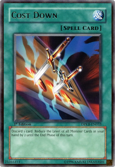 Cost Down [DPKB-EN033] Rare | Devastation Store