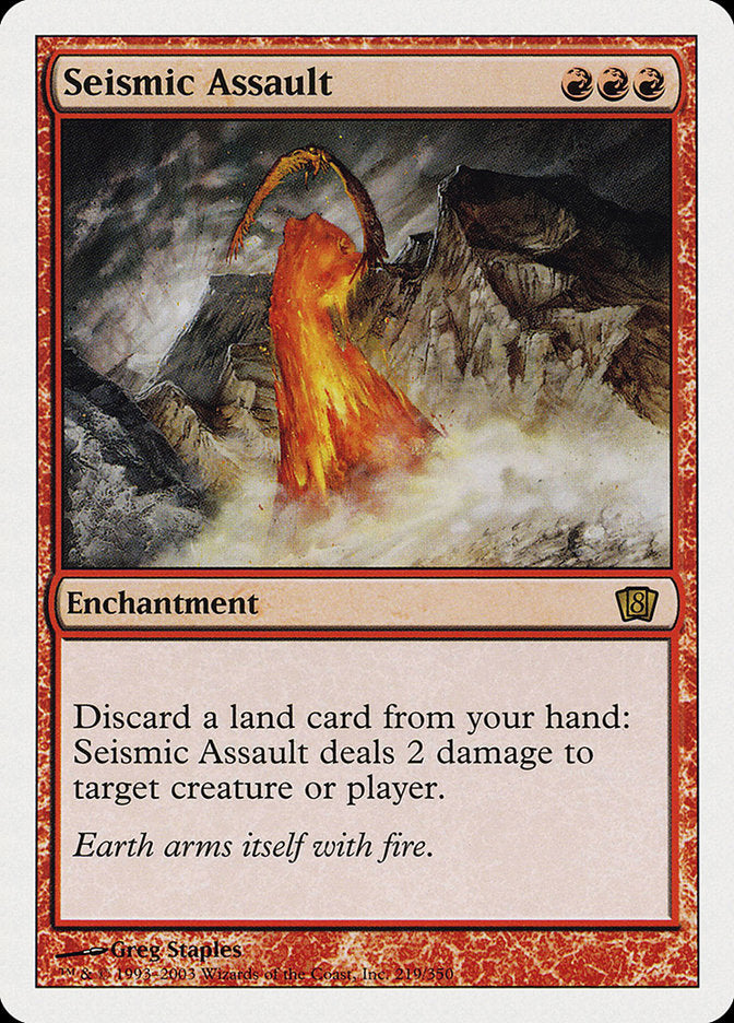 Seismic Assault [Eighth Edition] | Devastation Store