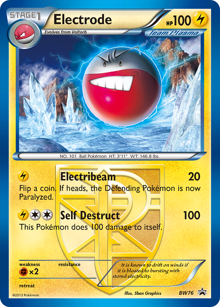 Electrode (BW76) [Black & White: Black Star Promos] | Devastation Store