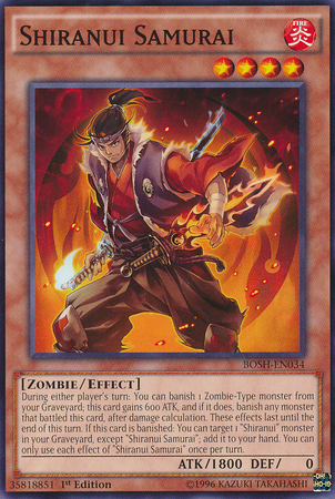 Shiranui Samurai [BOSH-EN034] Common | Devastation Store