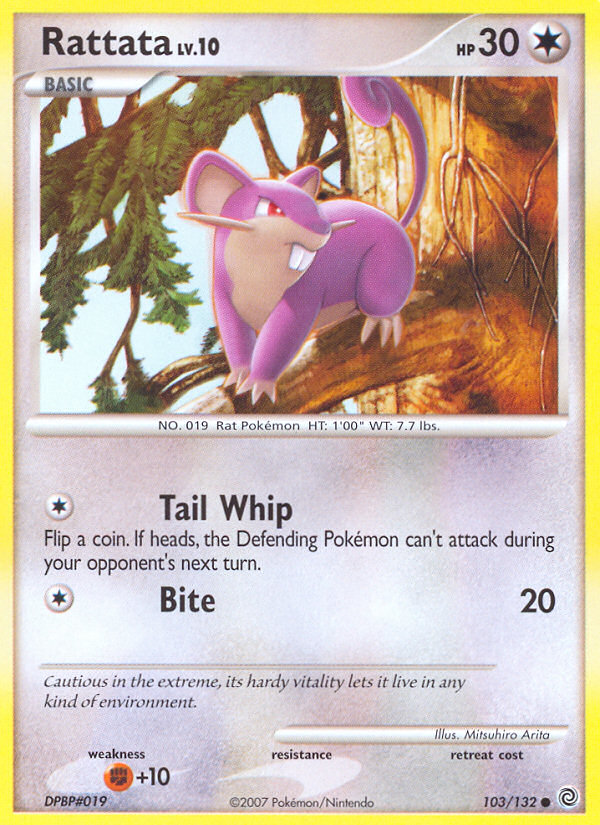 Rattata (103/132) [Diamond & Pearl: Secret Wonders] | Devastation Store