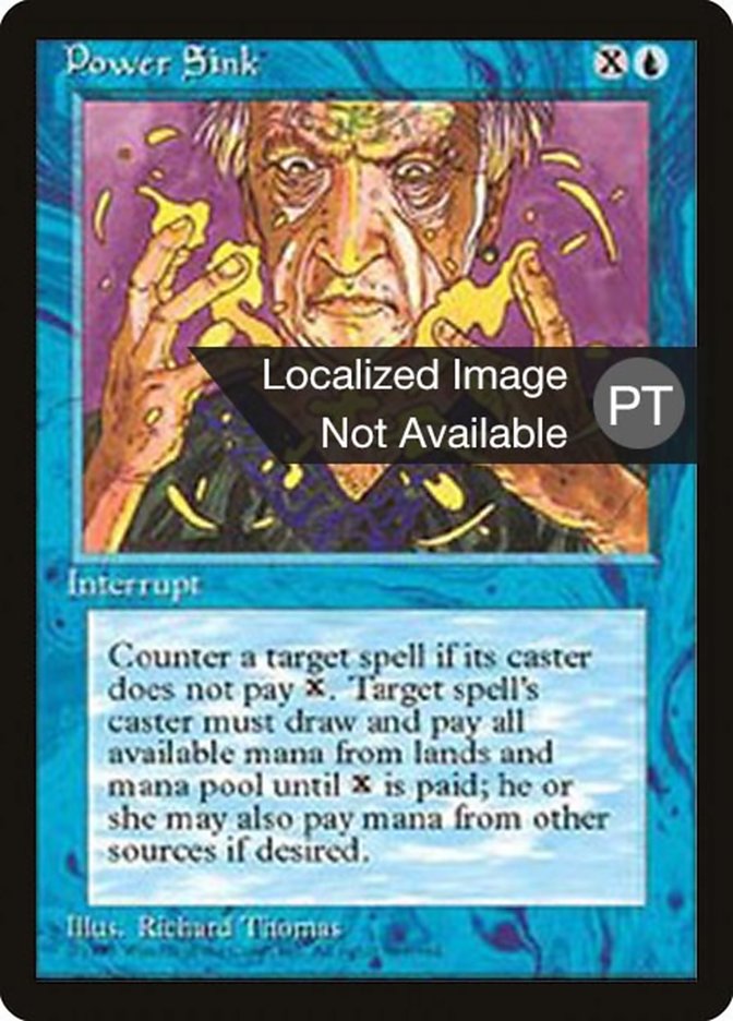 Power Sink [Fourth Edition (Foreign Black Border)] | Devastation Store